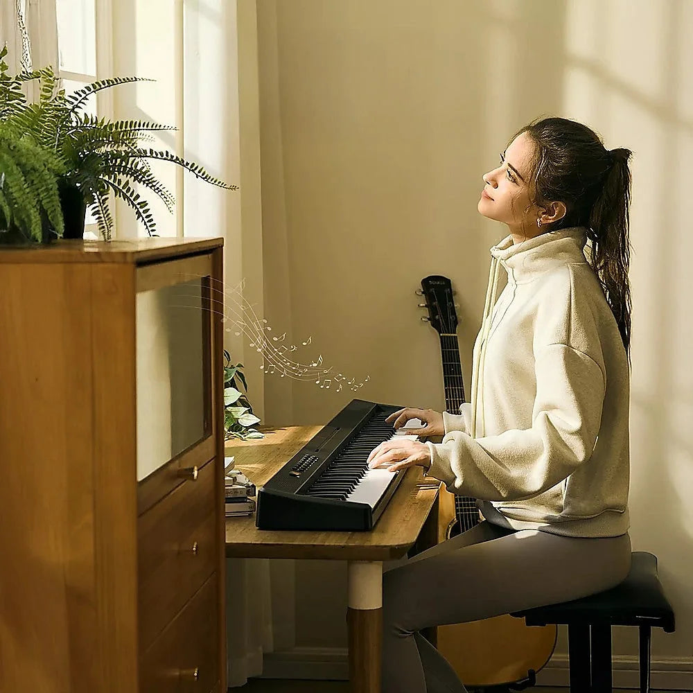 Folding Digital Piano 88 Key Velocity-Sensitive + Carry