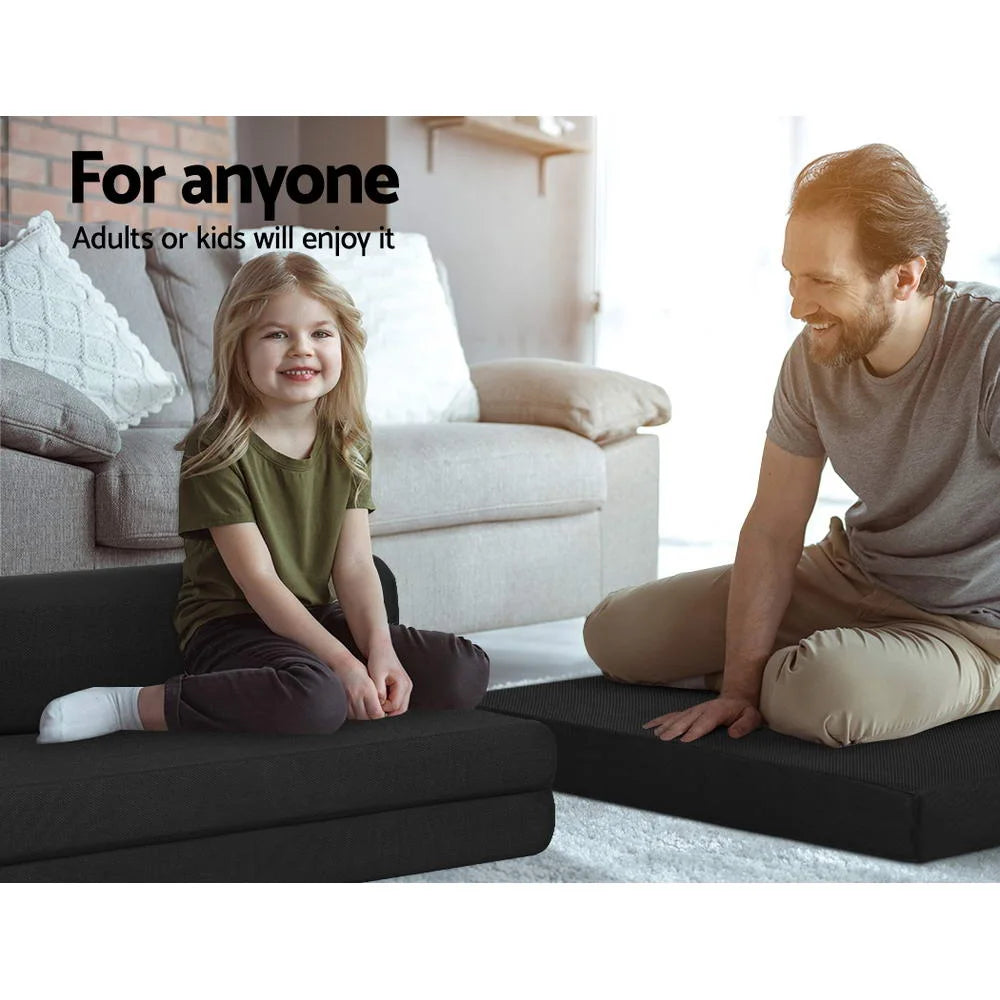 Folding Foam Mattress Bedding Portable Double Sofa Bed Mat