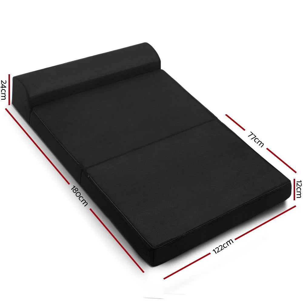 Folding Foam Mattress Bedding Portable Double Sofa Bed Mat