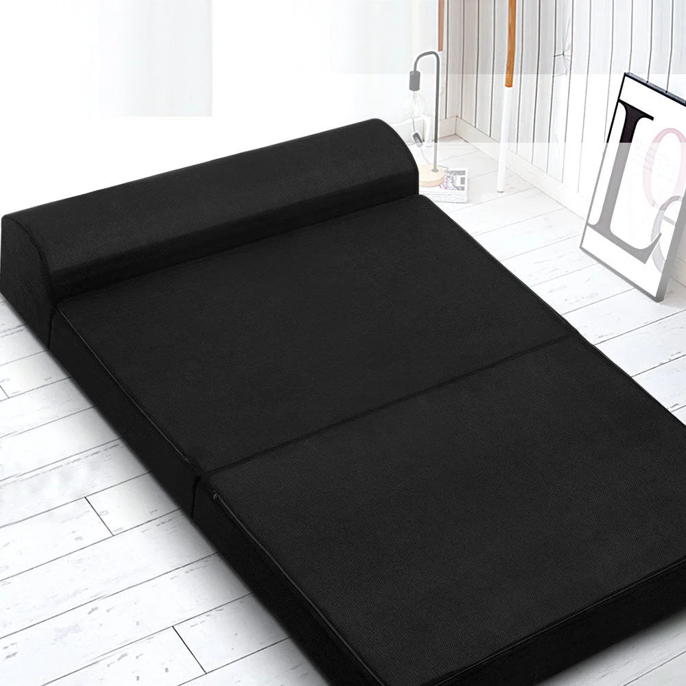 Folding Foam Mattress Bedding Portable Double Sofa Bed Mat