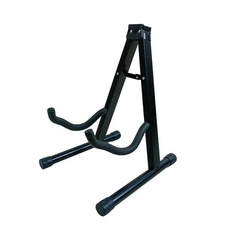Folding Guitar Stand Floor Rack Electric Acoustic Bass Gig