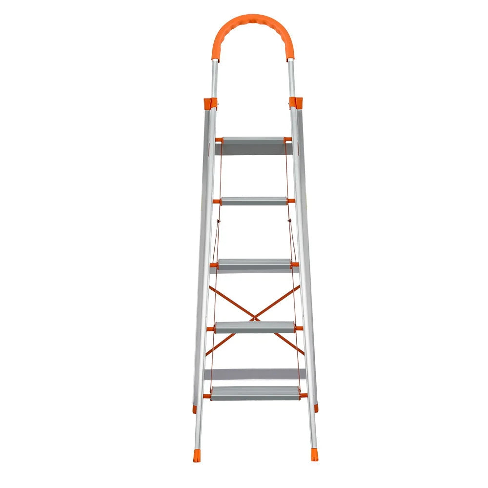 Folding Ladder 5-Step Multi-Purpose Aluminium Lightweight