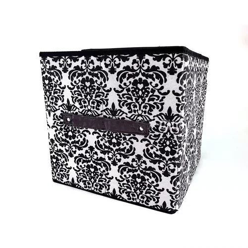 Folding Ottoman Storage Stool Cube Footstool Stool Blanket