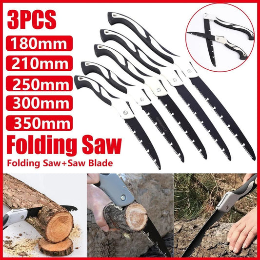 Folding Outdoor Hand Saw Portable Quick Cutting Pruning
