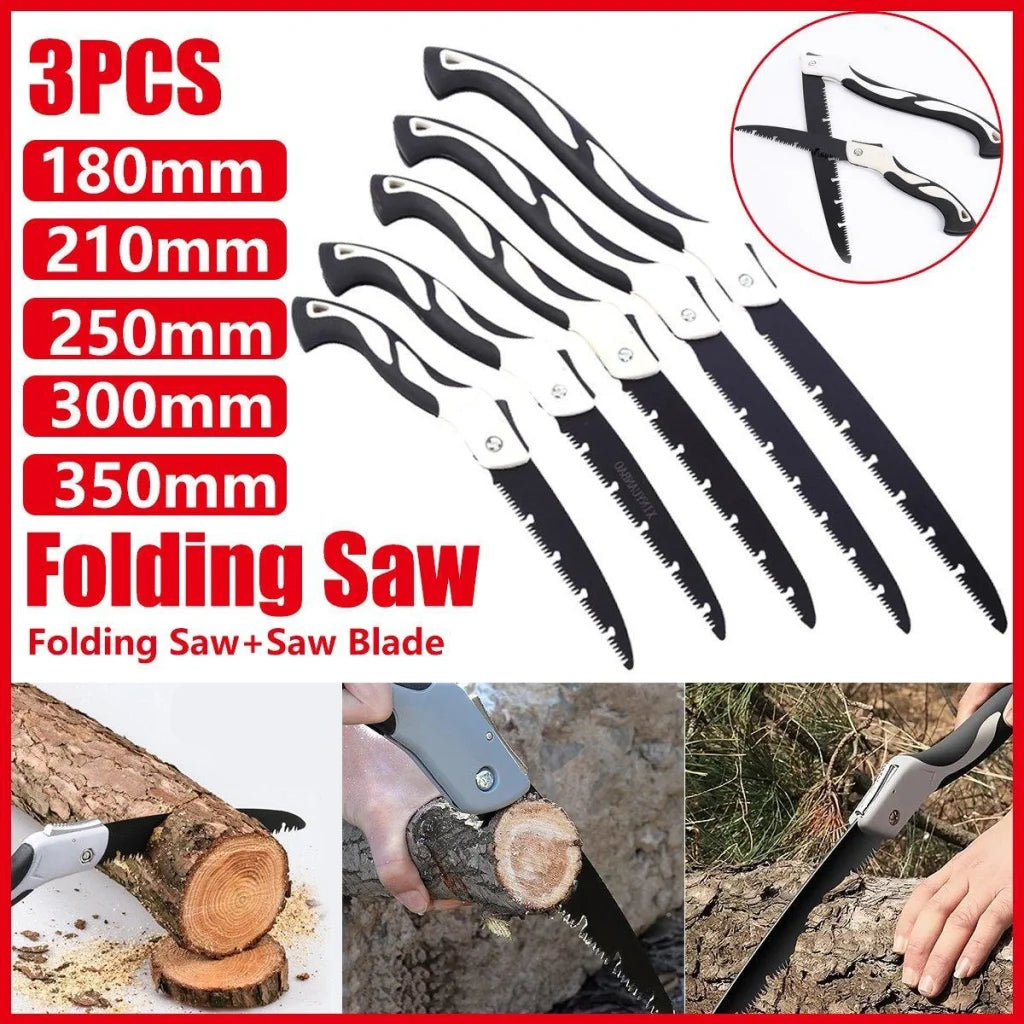Folding Outdoor Hand Saw Portable Quick Cutting Pruning