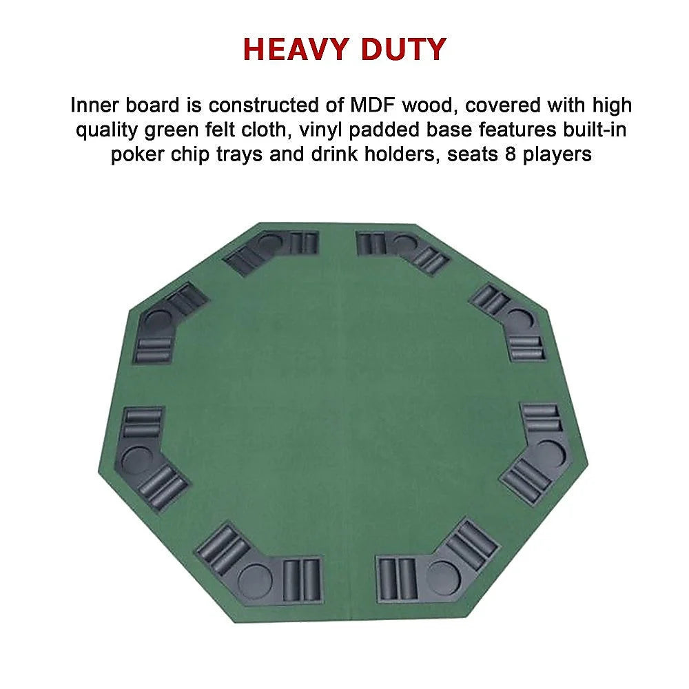 Folding Poker & Blackjack Table 48’’ - Games