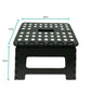 Folding Step Stool 22cm - Portable Plastic Collapsible