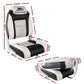 Grey folding swivel boat with display setup and product form