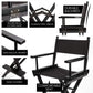 Folding Tall Chair Movie Director DARK HUMOR 75cm Set of 2