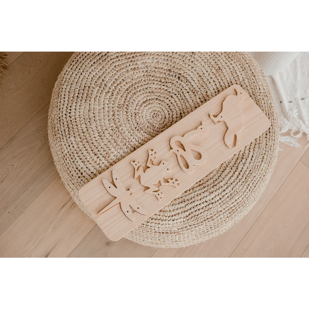 Food Chain Puzzle and Lacing Set - Home & Garden