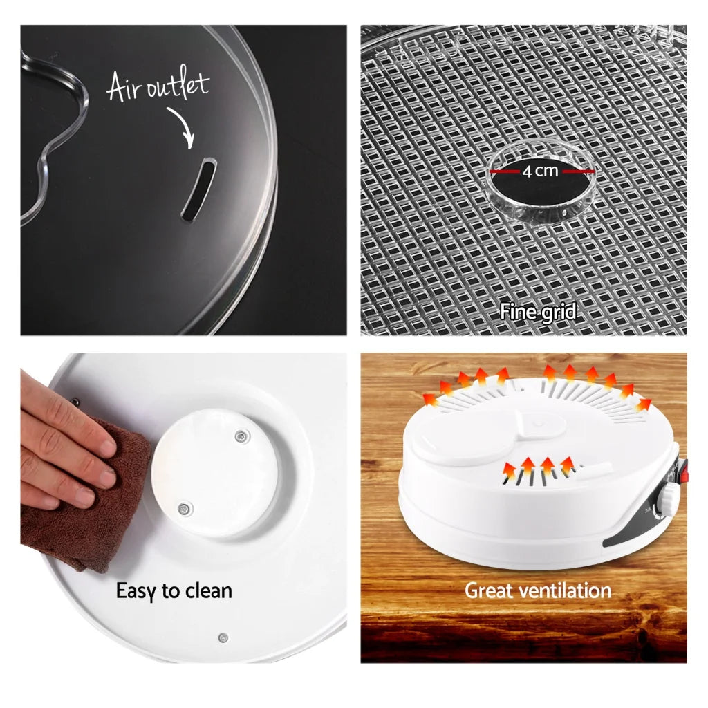 Food Dehydrator 5 Trays for Fruit Pet Beef Jerky Dryer