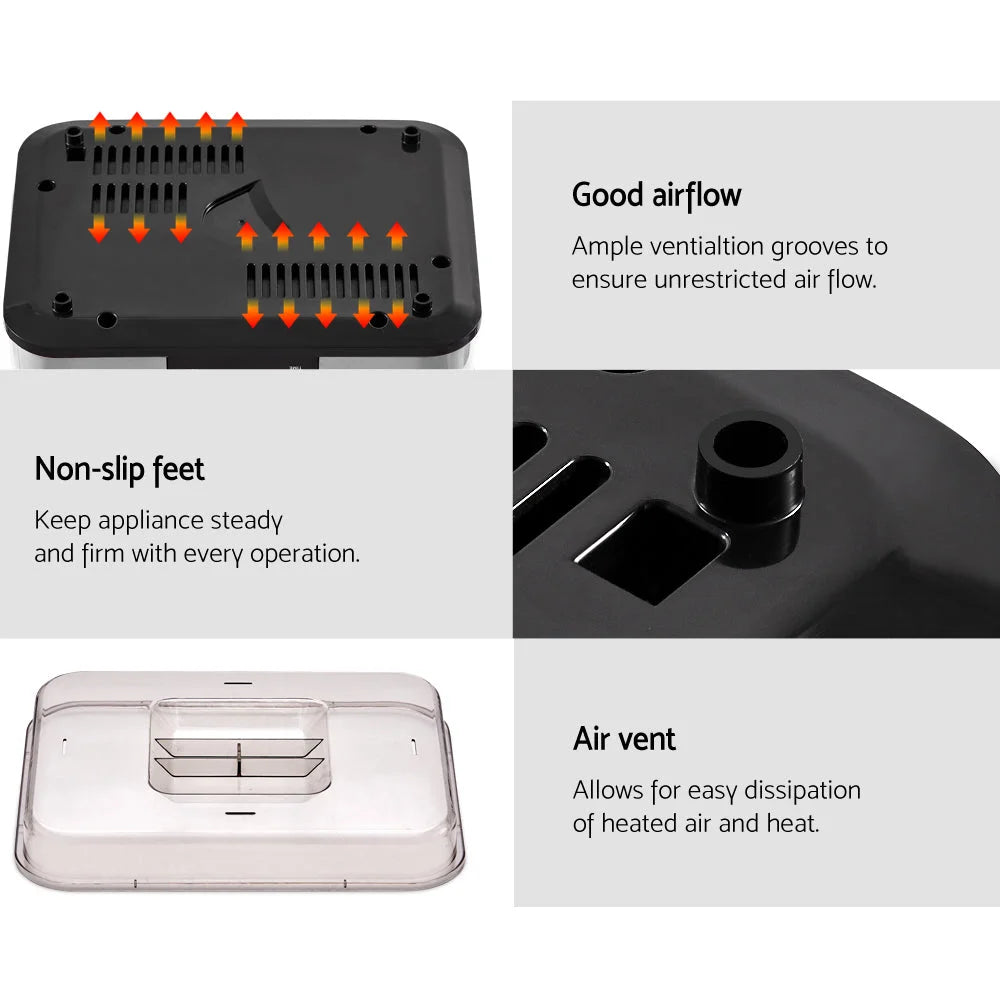 Food Dehydrator 7-Tray Silver - Kitchenware