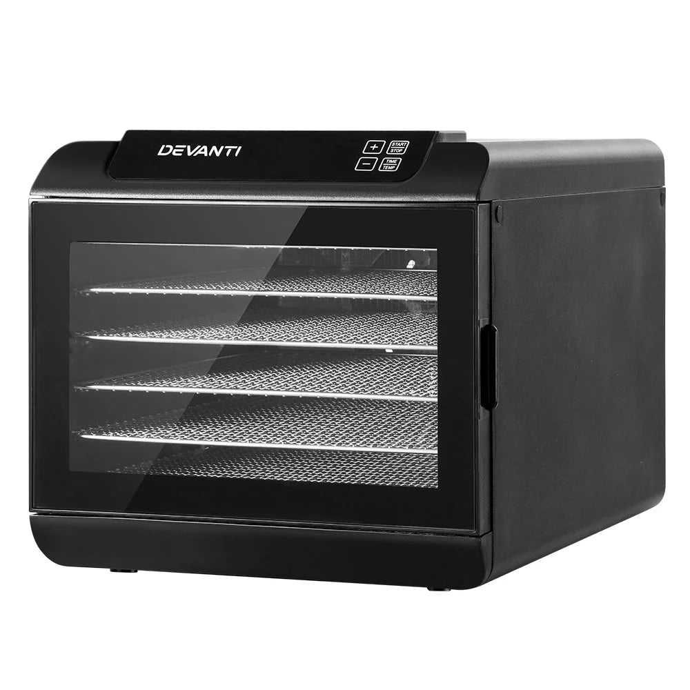 Food Dehydrators 6 Tray Commercial Beef Jerky Maker Fruit