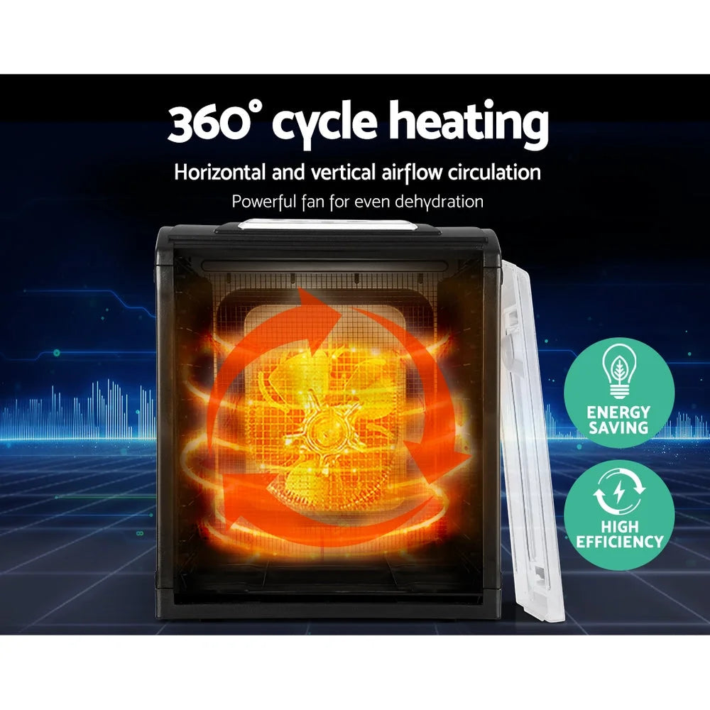 Food Dehydrators 9 Tray Commercial Beef Jerky Maker Fruit