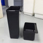 Food Trolley 2x Large & Small Utility Cart Waste Storage Bin - Premium