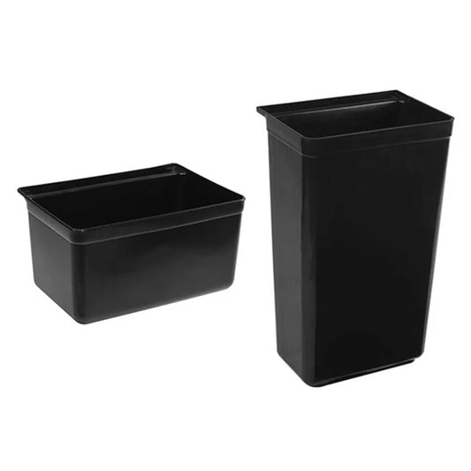 Food Trolley Large & Small Utility Cart Waste Storage Bin - Premium