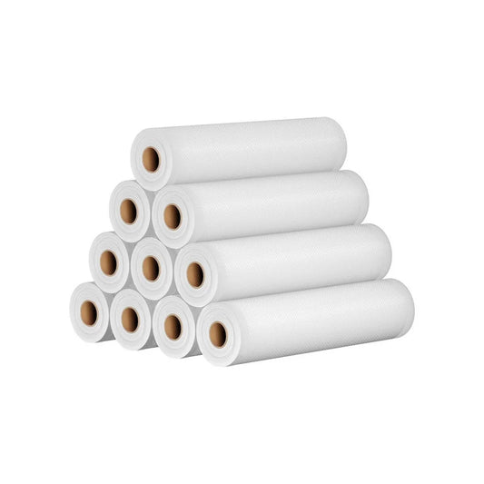 Food Vacuum Sealer Bags 10 Rolls Storage Saver Heat Sealing