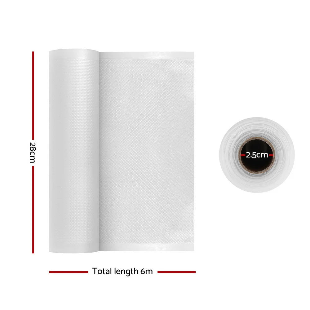 Food Vacuum Sealer Bags 10 Rolls Storage Saver Heat Sealing