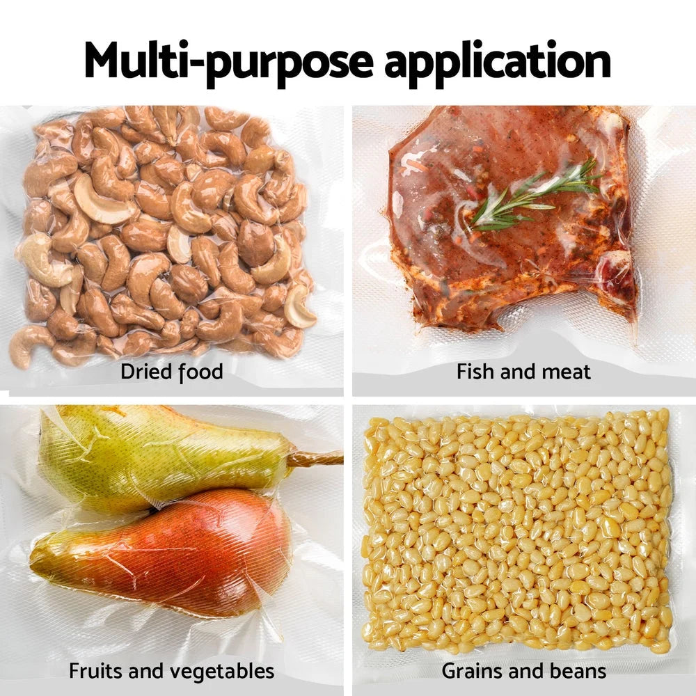 Food Vacuum Sealer Machine Auto Seal Cutter 5 Modes