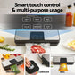 Food Vacuum Sealer Machine Auto Seal Cutter 5 Modes