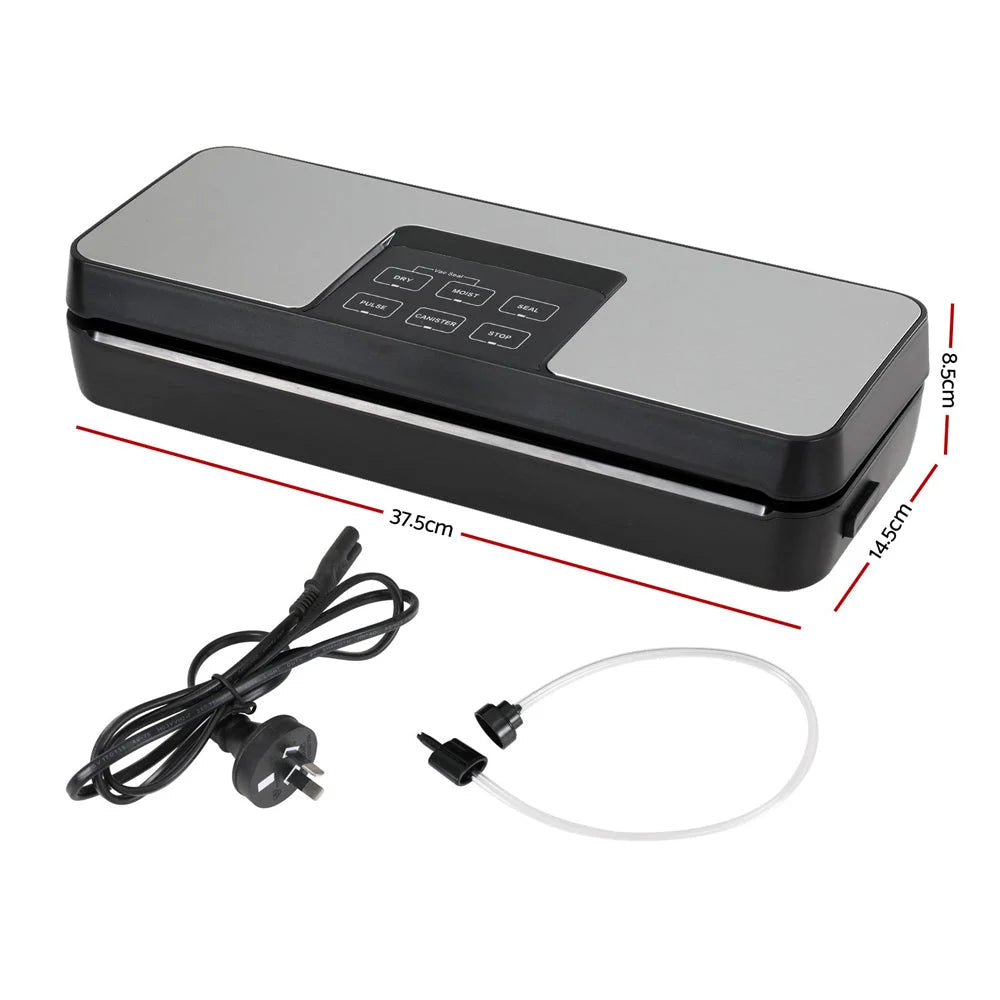 Food Vacuum Sealer Machine Fresh Storage Auto Seal Slide