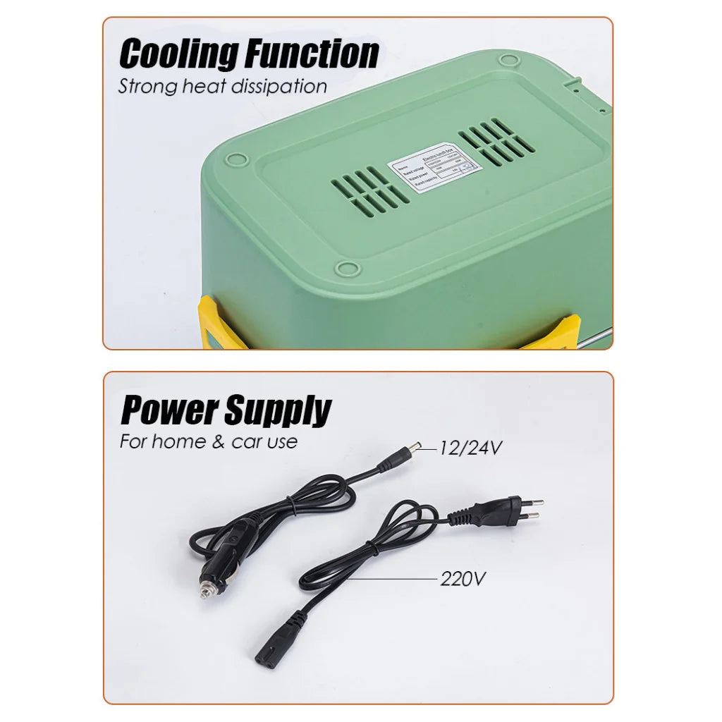 Food Warmer Heater 75W Lunch Box 1.8L Portable Leak Proof