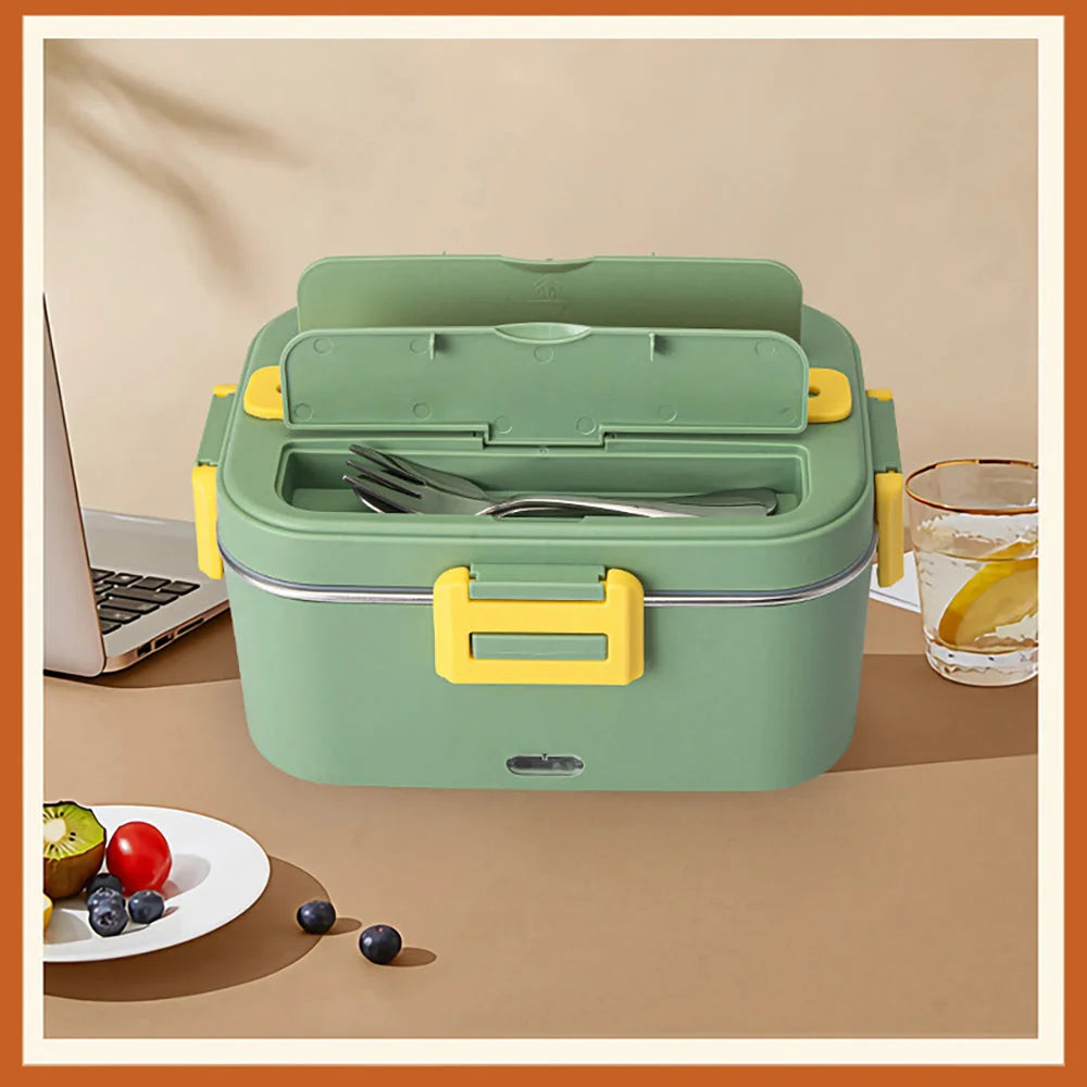 Food Warmer Heater 75W Lunch Box 1.8L Portable Leak Proof