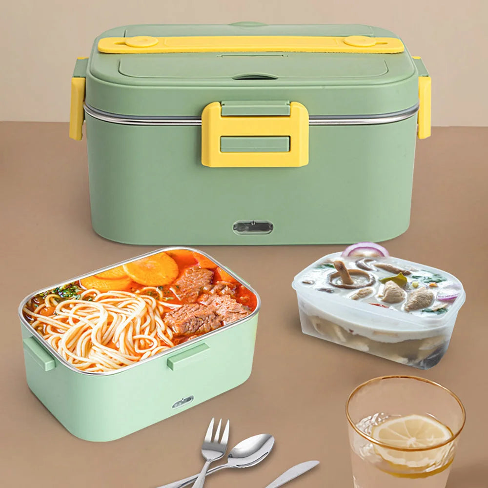 Food Warmer Heater 75W Lunch Box 1.8L Portable Leak Proof