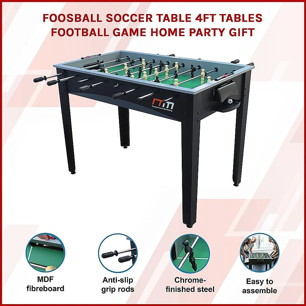 Foosball Soccer Table 4FT Football Game Home Party Gift