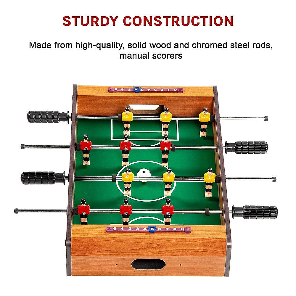 Foosball Table Games Soccer Kids Portable Toy Gift
