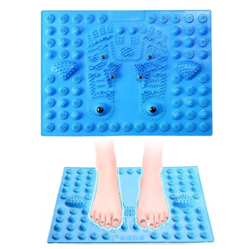 Foot Magnetic Therapy Massage Pad Toe Pressing Board - Red