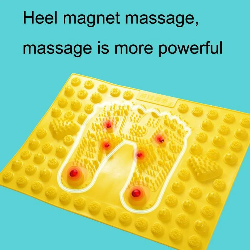 Foot Magnetic Therapy Massage Pad Toe Pressing Board - Red