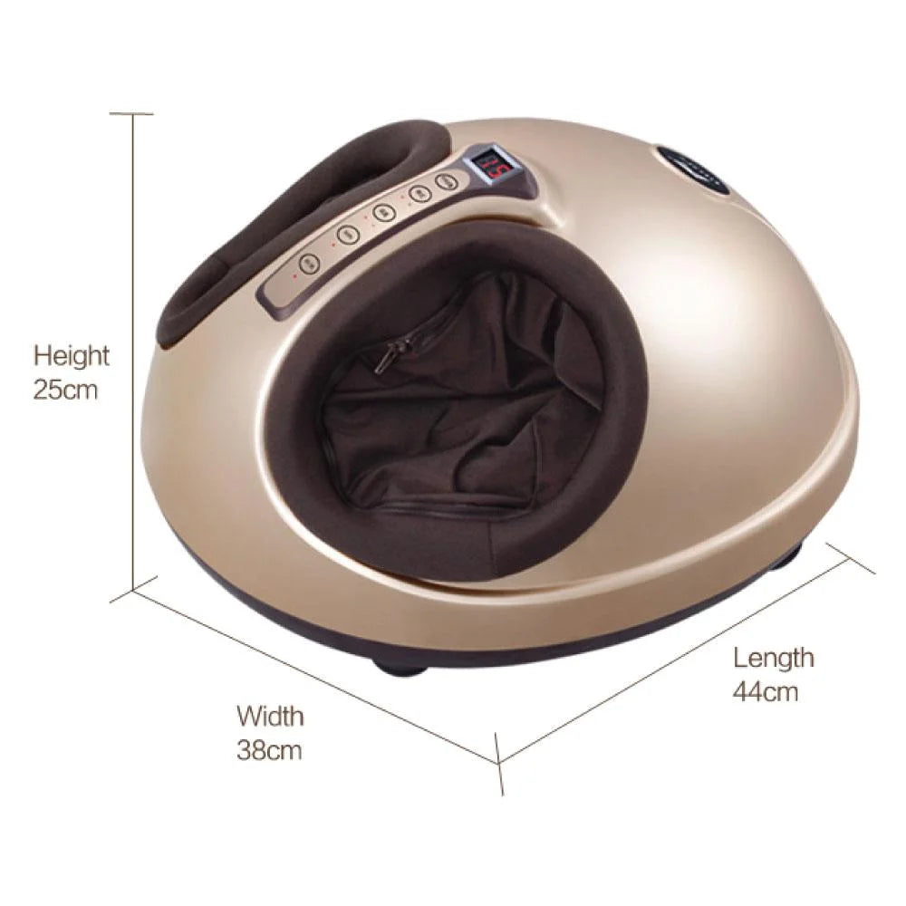 Foot Massager Machine Gold 3D Shiatsu Heat Kneading