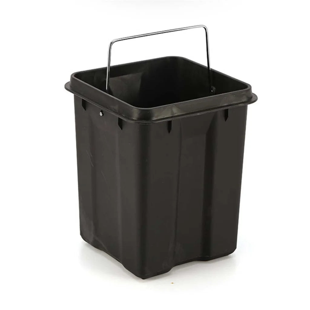 Foot Pedal Stainless Steel Rubbish Recycling Garbage Waste Trash Bin Square 12L - Green - Premium
