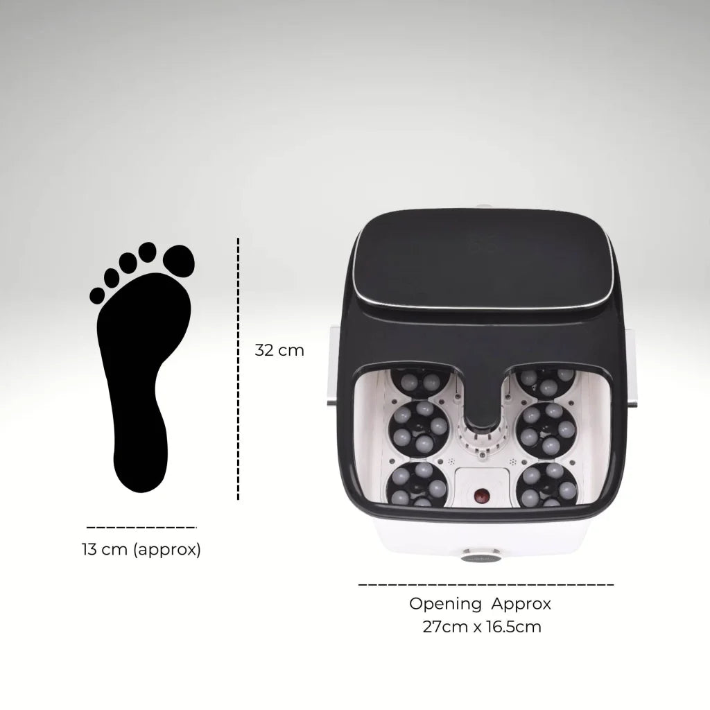 Foot Spa Automatic Water Heating Massager - Electric