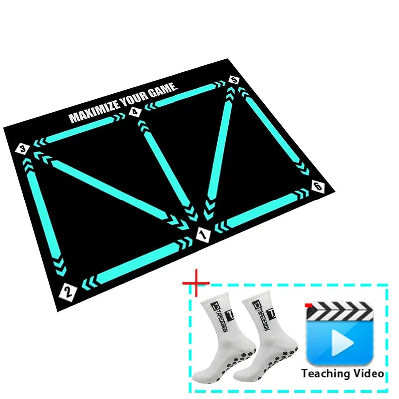 Football Training Mat Durable Non-Slip Sports Equipment