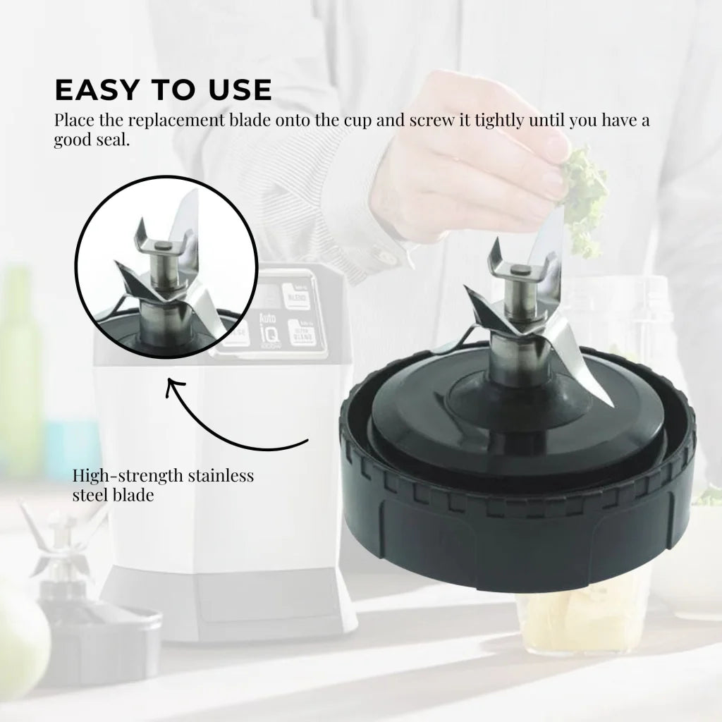 For Nutri Ninja Extractor Blade - 6 Fin Connection