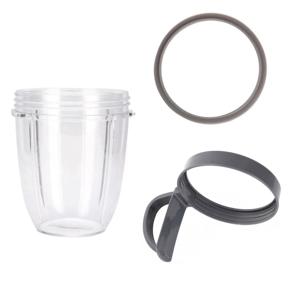 Nutribullet Short Cup Handheld Lip Ring Grey Seal