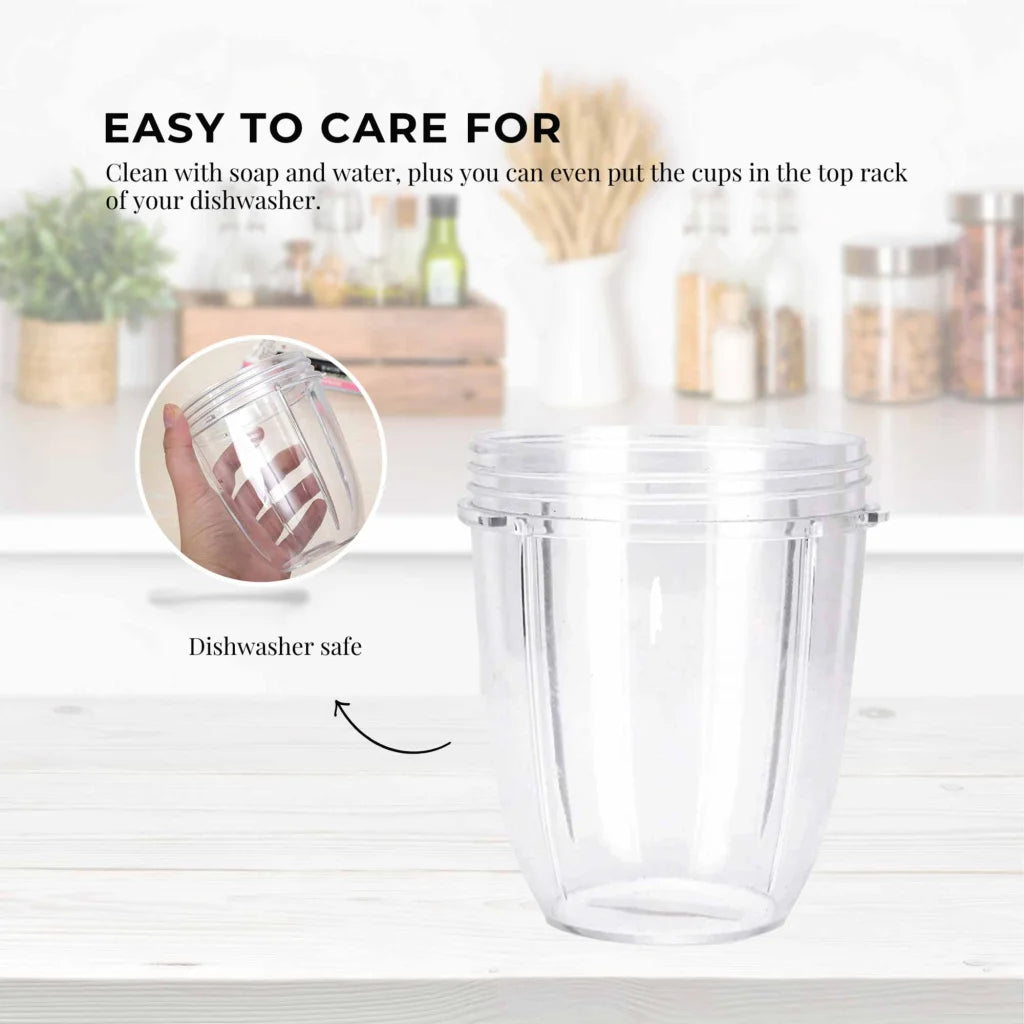 For Nutribullet Small Short Little 18 Oz Cup - For 600W
