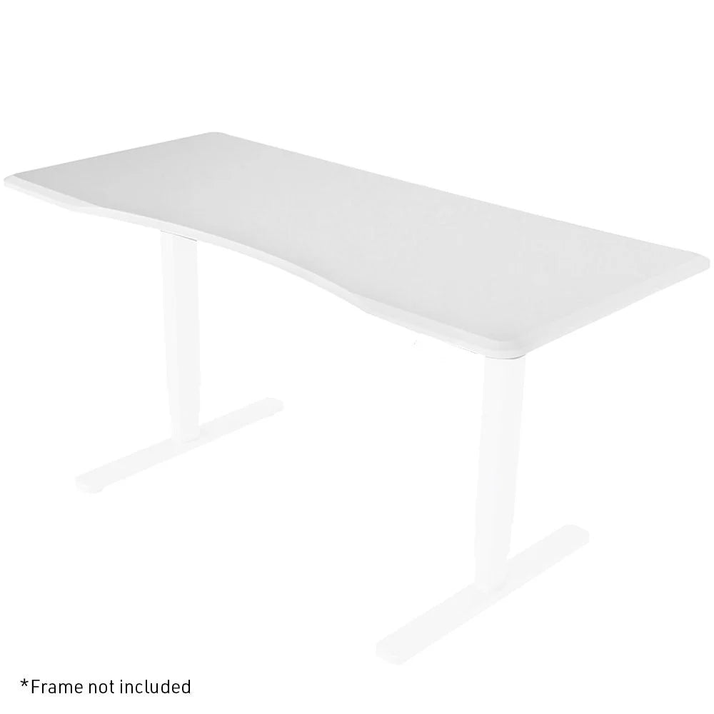 FORTIA 150x70cm Desktop for a Height Adjustable Desk Arched