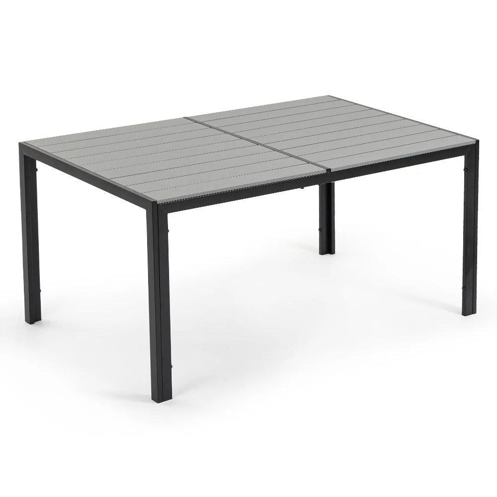 FORTIA 150x90cm Outdoor Dining Table Rectangular Furniture