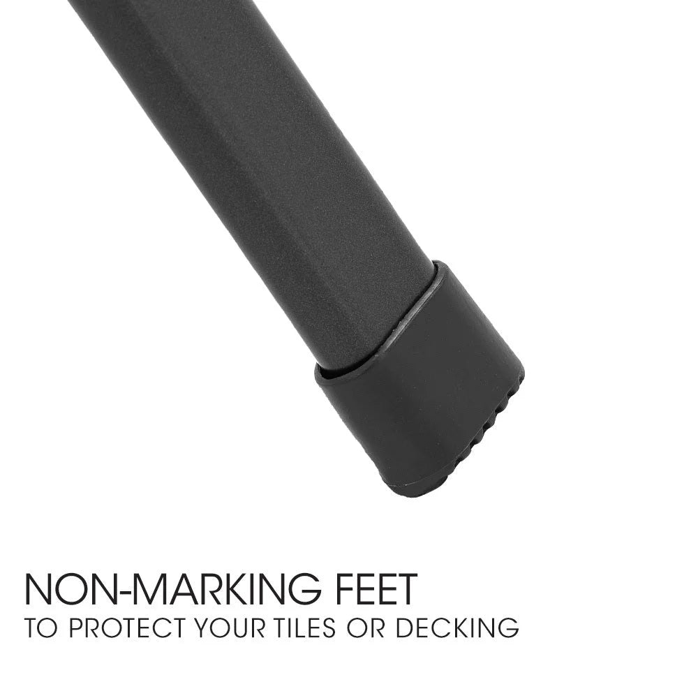 FORTIA 2pc Outdoor Dining Chair Set for Outside