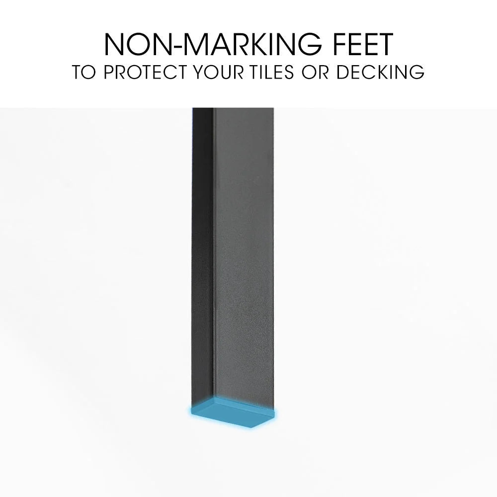 FORTIA 6pc Outdoor Dining Chair Set for Outside - Furniture