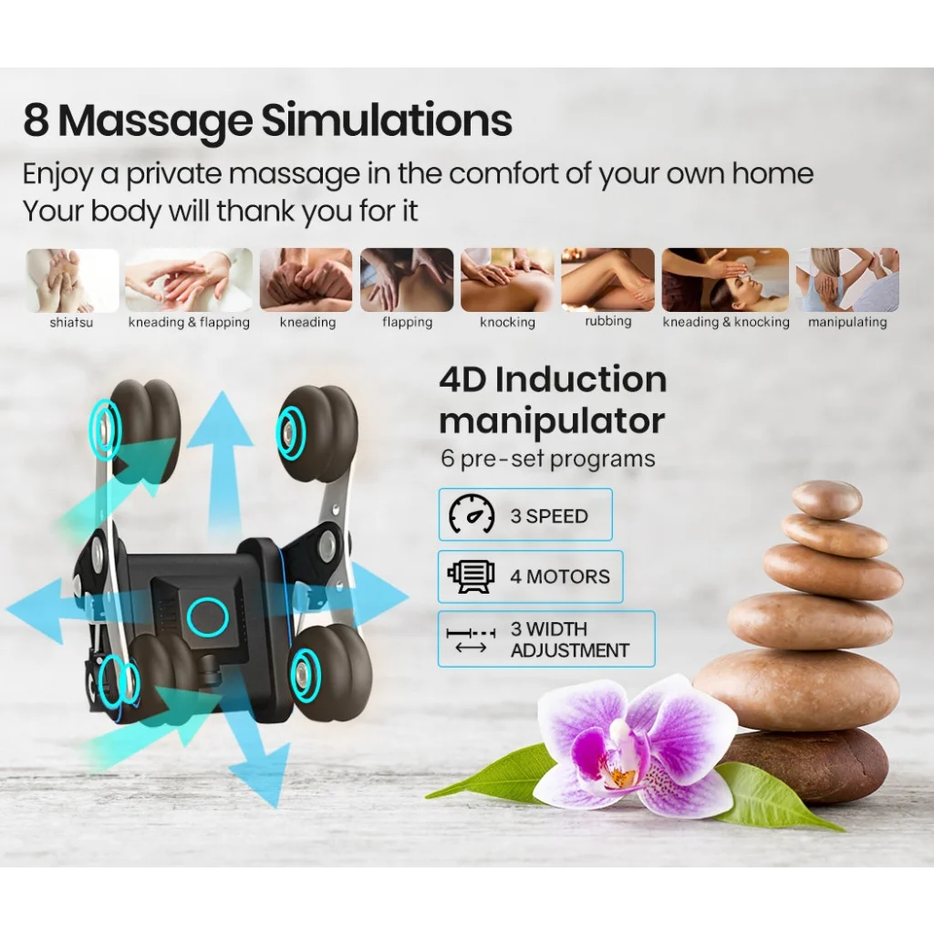 FORTIA Electric Massage Chair Full Body Shiatsu Recliner