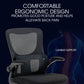 Office chair with hanging seat and stand hardware