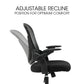 FORTIA Ergonomic Office Desk Chair Coolmesh Fabric