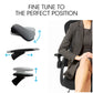 FORTIA Ergonomic Office Desk Chair Coolmesh Fabric