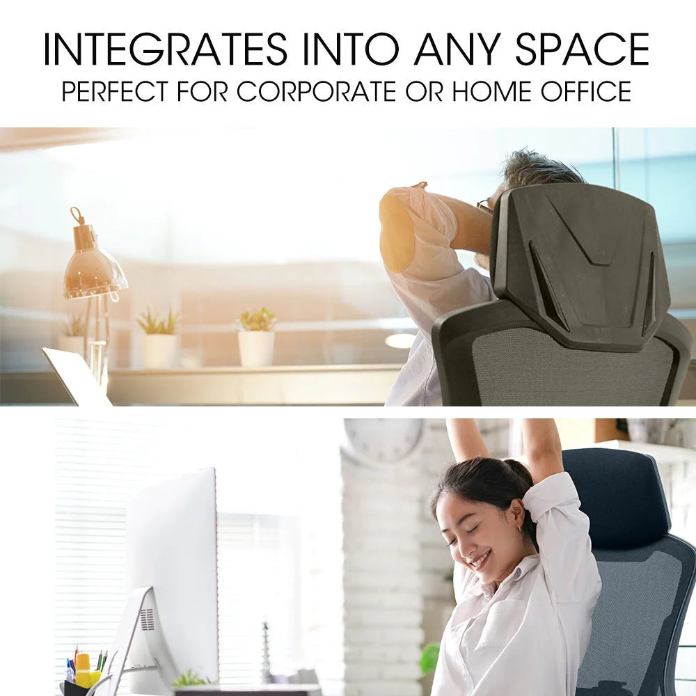 FORTIA Ergonomic Office Desk Chair Height Adjustable Lumbar