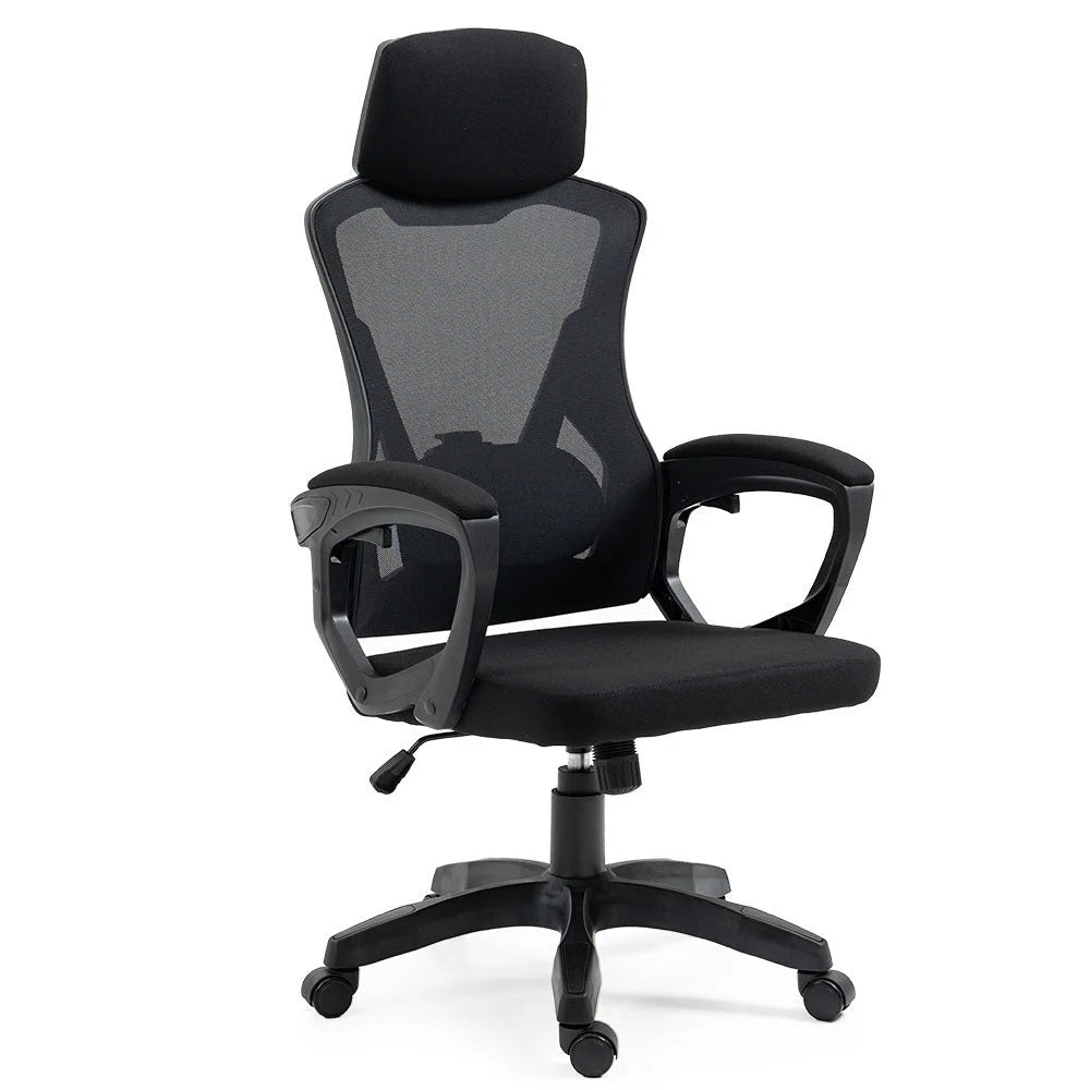Black adjustable home office chair