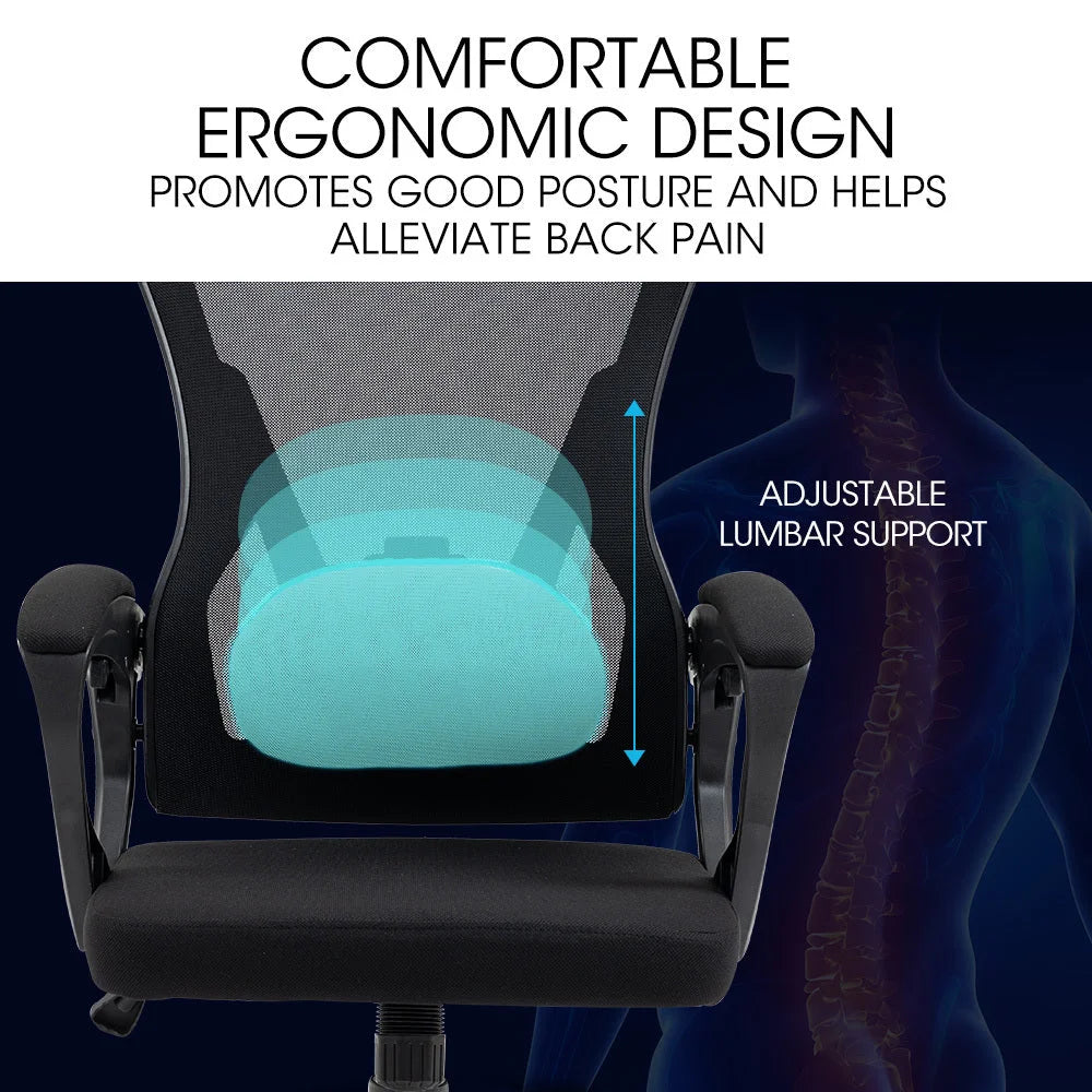FORTIA Ergonomic Office Desk Chair Height Adjustable Lumbar